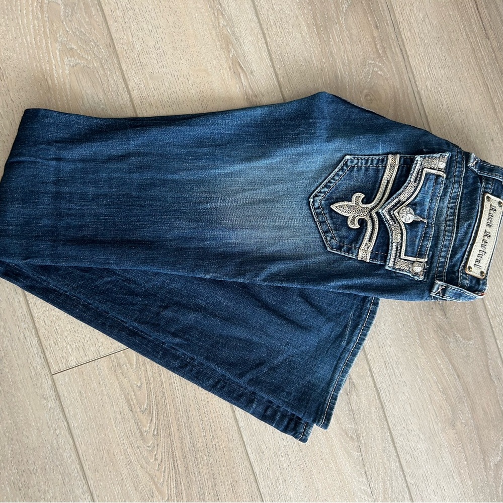 Rock Revival Blue Flare & Wide Leg
